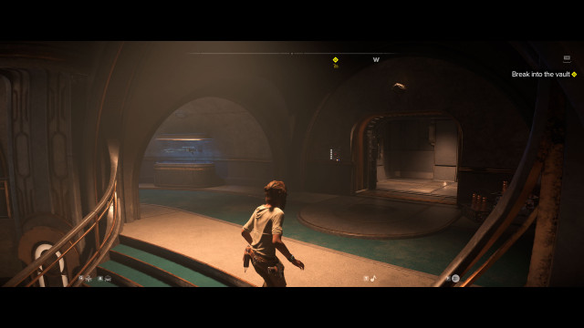Break into the vault.