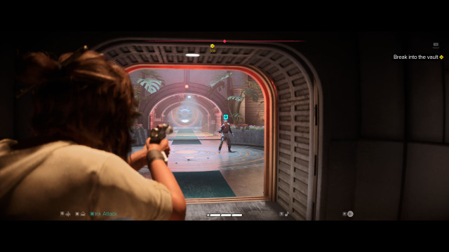 Break into the vault.