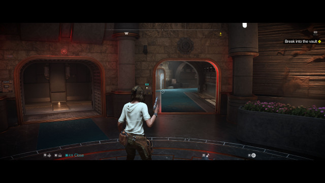 Break into the vault.