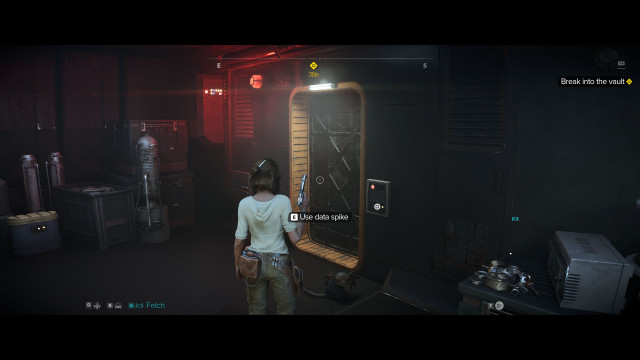 Break into the vault.
