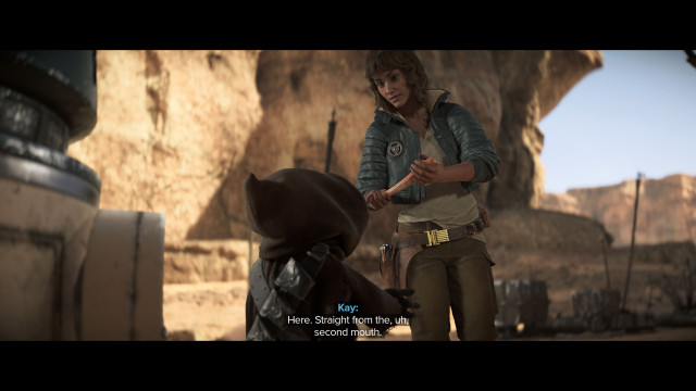 Deliver the tooth to the Jawas.