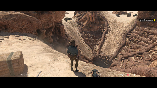Enter the sarlacc.