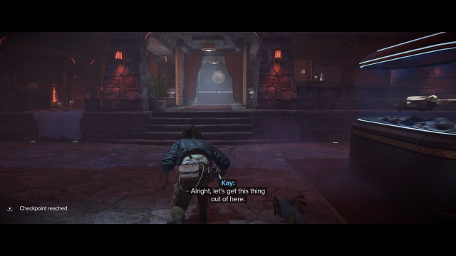 Escape from the Wellspring.