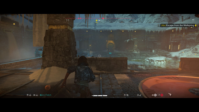 Escape from the Wellspring.