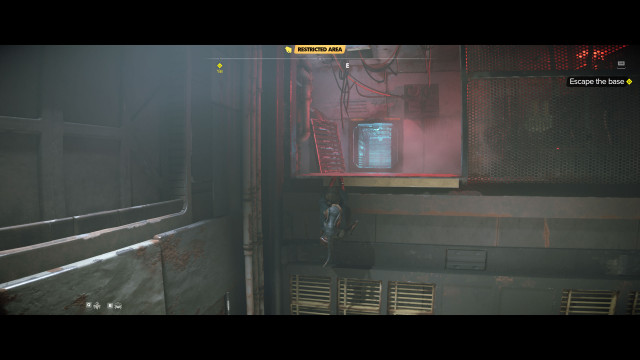 Escape the base.