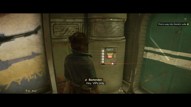 Find a way into Gorak's suite.