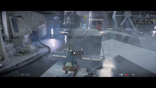 Find the data vault.