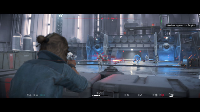 Hold out against the Empire.