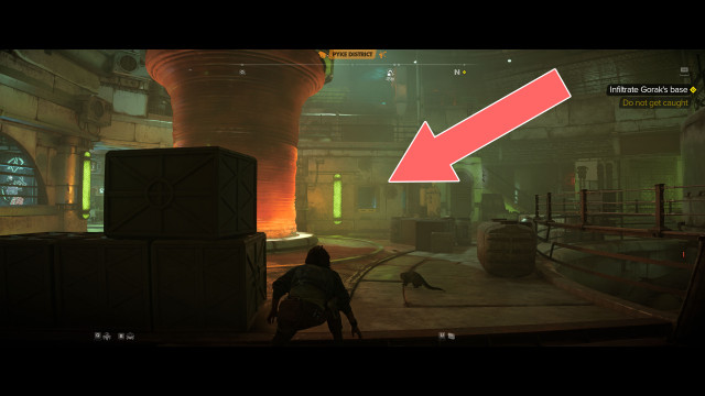 Infiltrate Gorak's base