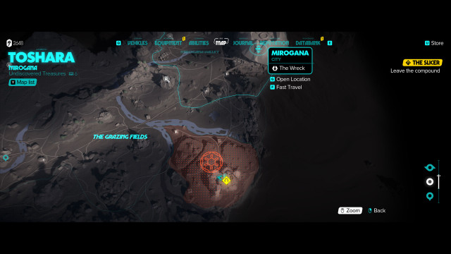 Leave the compound.
