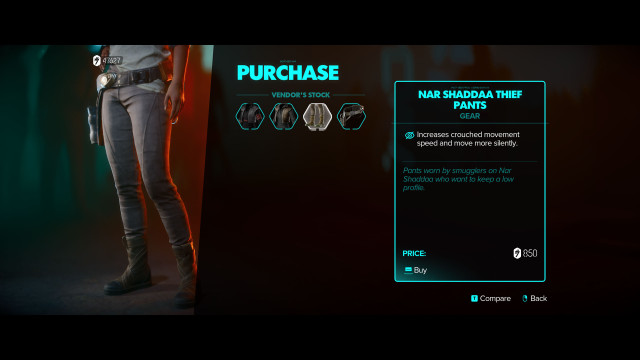 Nar Shaddaa Thief Pants