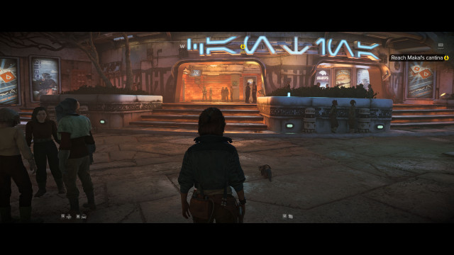 Reach Makal's cantina.