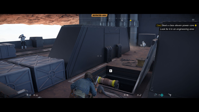 Steal a class eleven power core.