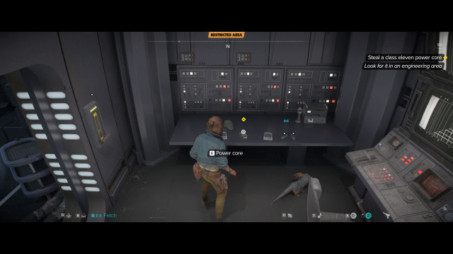 Steal a class eleven power core.