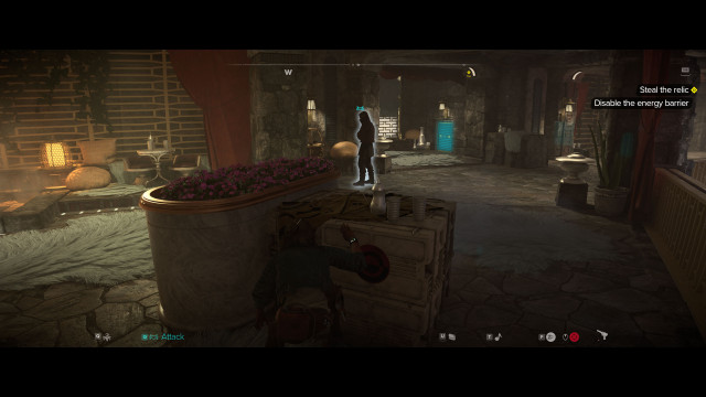 Steal the relic.