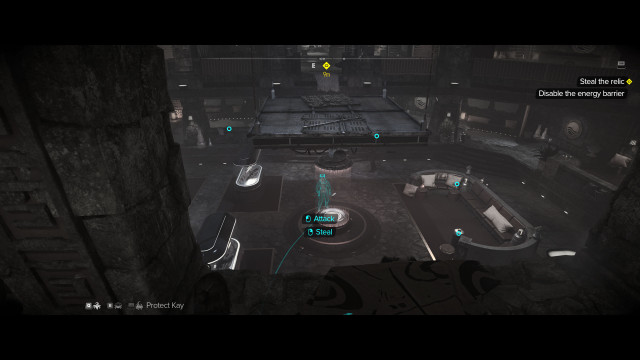 Steal the relic.