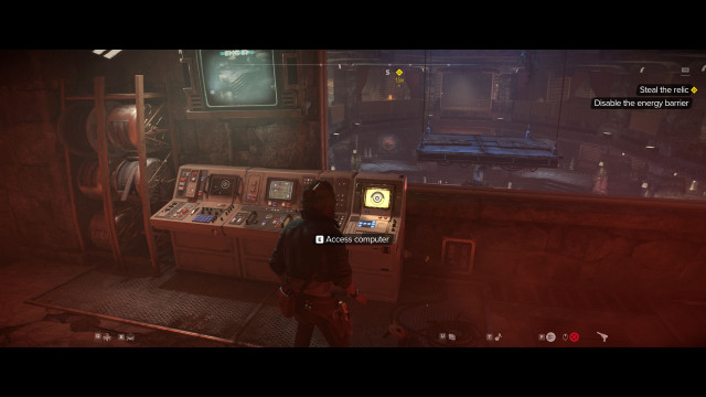 Steal the relic.