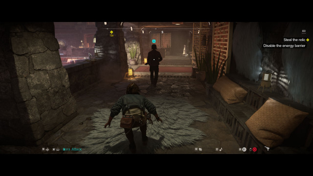 Steal the relic.