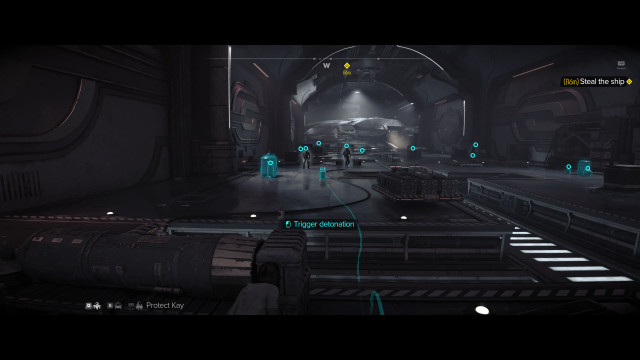 Steal the ship.