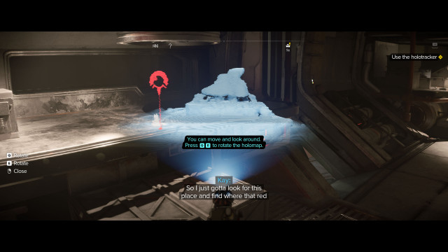 Use the holotracker.