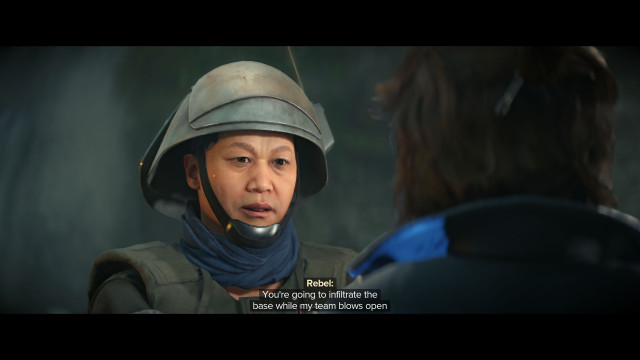 Defeat the Viper droid. / Destroy all droids.