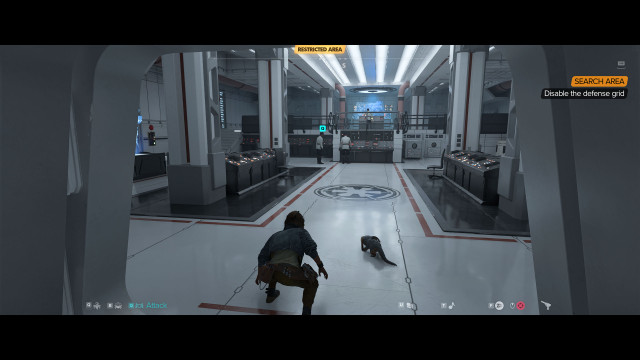 Disable the defense grid.