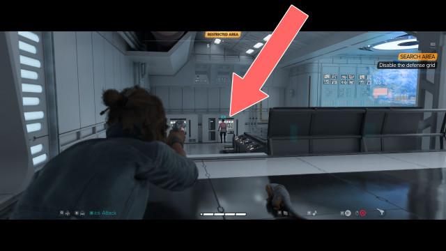 Disable the defense grid.