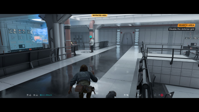 Disable the defense grid.