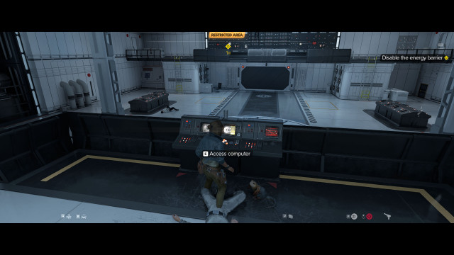 Disable the energy barrier.