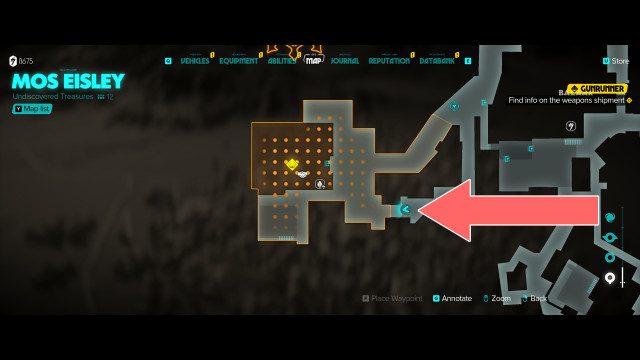 Find info on the weapons shipment.