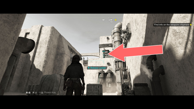 Find info on the weapons shipment.