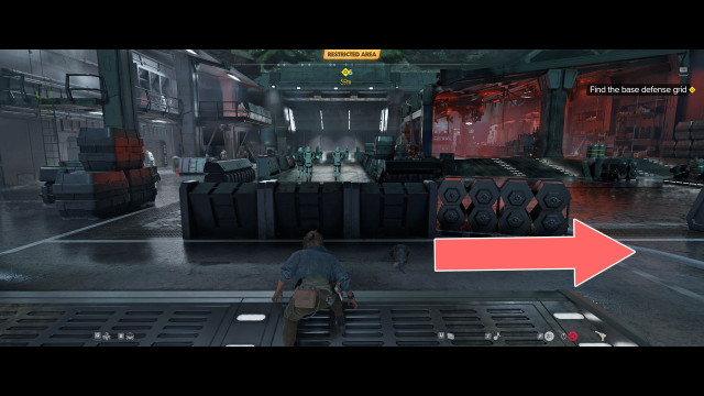 Find the base defense grid.