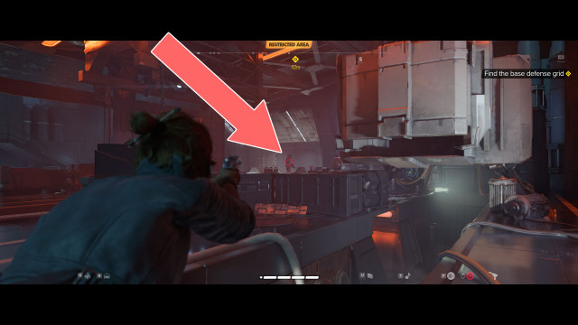 Find the base defense grid.