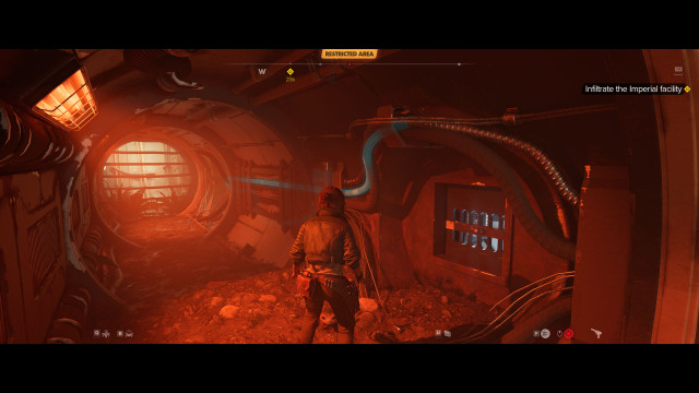 Infiltrate the Imperial facility.