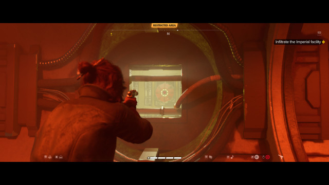 Infiltrate the Imperial facility.