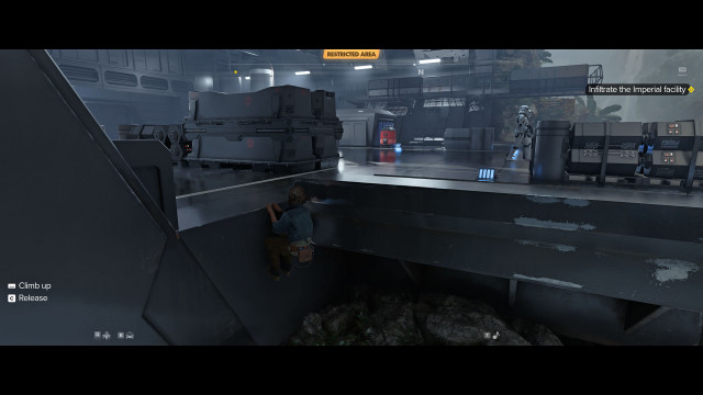 Infiltrate the Imperial facility.