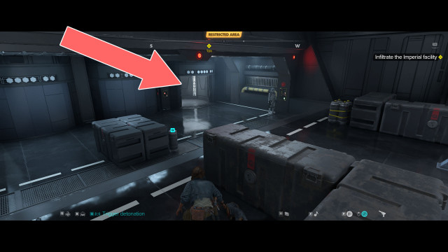 Infiltrate the Imperial facility.