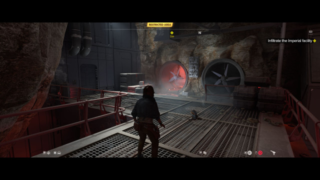 Infiltrate the Imperial facility.