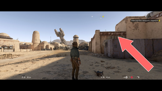Intercept the weapons shipment.