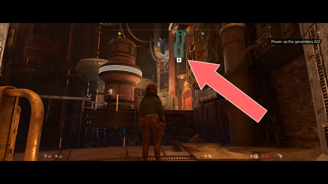 Power up the generators 0/2.