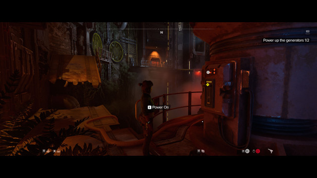 Power up the generators 0/2.