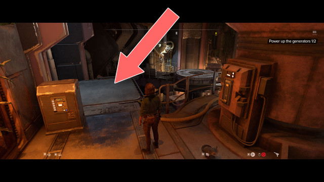 Power up the generators 0/2.