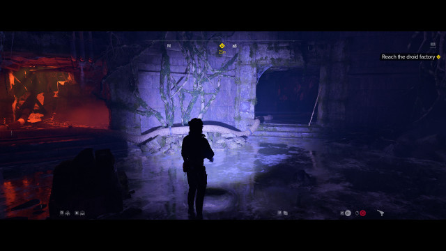Reach the droid factory.