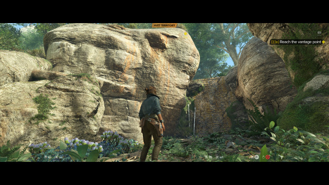 Meet Asara near the Hutt Cartel outpost. / Reach the vantage point.