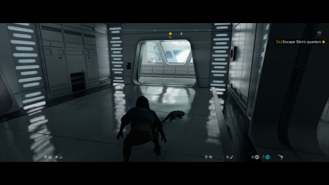 Escape Sliro's quarters.