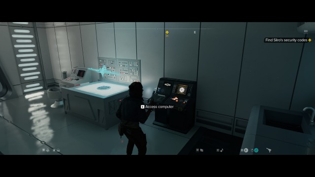 Find Sliro's security codes.