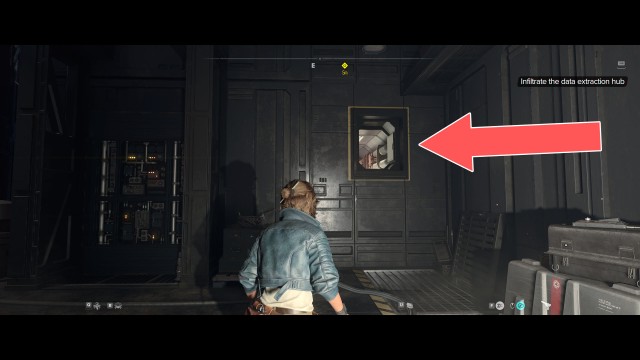 Infiltrate the data extraction hub.