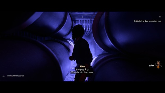 Infiltrate the data extraction hub.