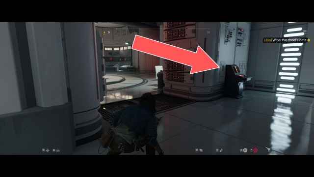 Wipe the droid's data.