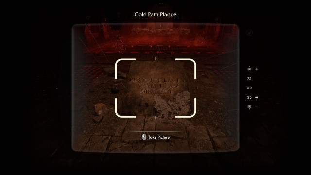 Gold Path Plaque